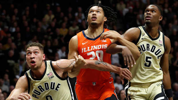 Brandon Newman and Mason Gillis agaisnt illinois